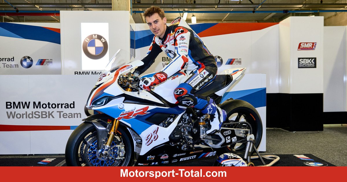 MST_Motorrad's tweet photo. Fotos: So sieht die neue #BMW von Markus #Reiterberger aus! #WSBK https://t.co/vdvin84hn2 https://t.co/tj6lVONsMA