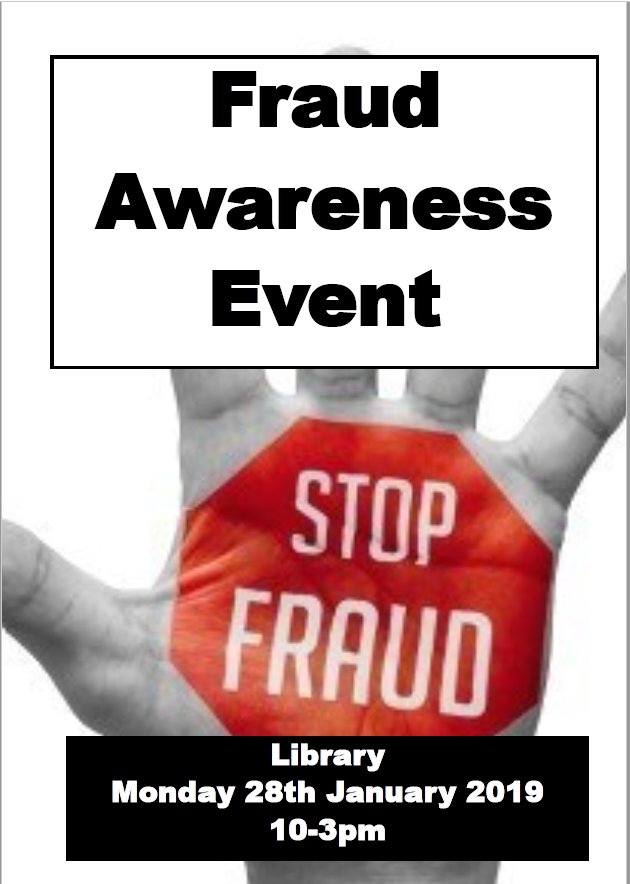 LRC_STEC's tweet photo. The Fraud Awareness team from Scarborough Police station are in the library today from 9am until 3pm. Pop in and have a chat.
@scarborough_TEC https://t.co/zPffCa62E3