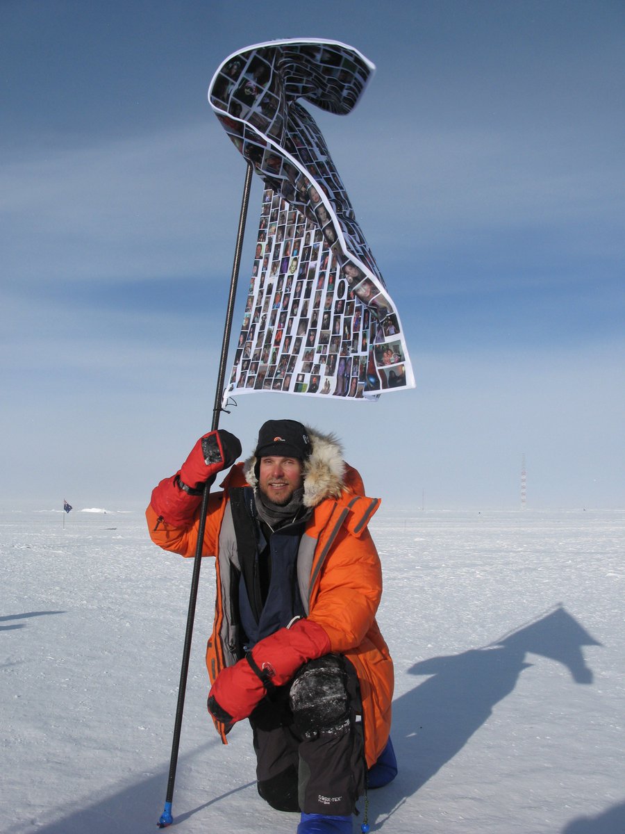 But as I reminisce about arriving at the South Pole with Simon O’Donnell and <a href="/ingesolheim/">Inge Solheim</a> 10 years ago, the hardship has faded and I can only think of the deep sense of contentment that lives on. Thanks to everyone who made it possible. 2/2 #AchieveMore #MondayMotivation