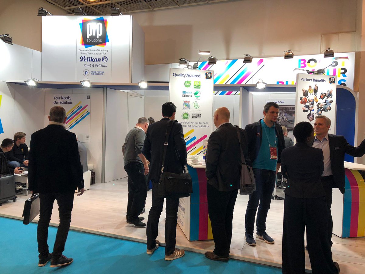 PRPSolutions1's tweet image. Busy on our @Paperworld_Fair stand this morning. If you haven&apos;t called by to see us yet, we hope you will - we&apos;re in hall 5.1, booth A99