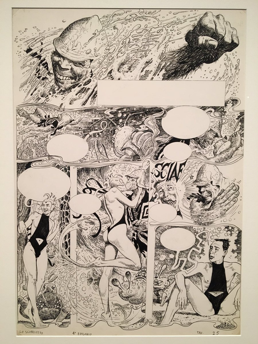 Milo Manara, original art, @bdangouleme 