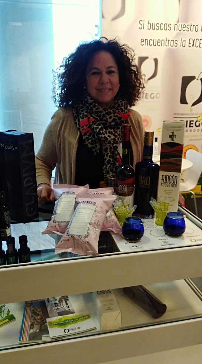 almasubbetica's tweet photo. 📌Hasta el 30/ENE estaremos con @DOAceitePriego en el Stand 1 de #MadridFusión2019 para que conozcáis nuestros excelentes productos.

#RealeMF19 #AlmazarasDeLaSubbética
#Almaliva #AceiteDeOliva #AOVE https://t.co/T0AOdRZgYM