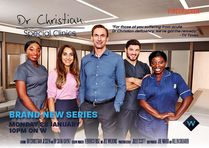 FactualManagem1's tweet photo. Don't miss @sara_kayat on @wchannel at 10pm for Dr Christian: Special Clinics @UKTV https://t.co/HPFritpyqD