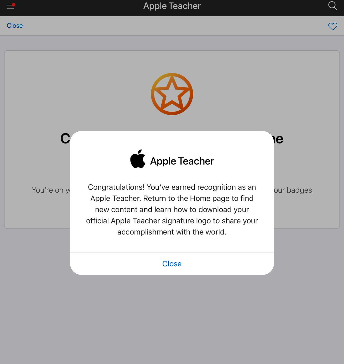 Completed all my badges and now part of the <a href="/OliveTreeBolton/">Olive Tree Primary</a> Apple Teacher team!📱✅ 💻 

<a href="/MissZPatel/">Zainab Patel</a> <a href="/iiqbal_senco/">I Iqbal</a> <a href="/Abdulchohan/">Abdul Chohan</a>