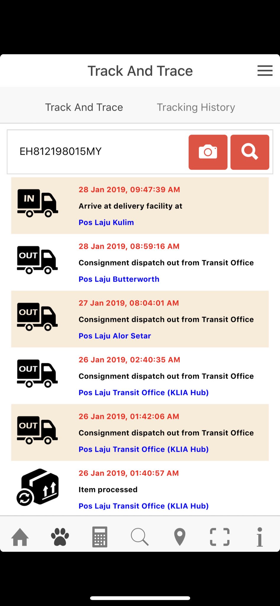Pos Malaysia Berhad On Twitter Haziq Veris Hi Maaf Kerana Lewat Memberi Maklumbalas Semakan Mendapati Item Eh812198015my Dalam Proses Penghantaran Pada Hari Ini 29 01 2019 Waktu Penghantaran Kami Adalah Dari 8 30am 6 30pm Kami Mohon Maaf
