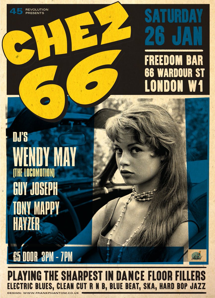 chez66club's tweet photo. Here's your chance to hear the whole Chez 66 - With  @WendyMayDJUK @HamYardMod and Mappy 26th January #soul #RNB #classicrnb #rhythmandblues #blues #ska #fifties #sixties https://t.co/QrByeAzvNY https://t.co/rkQGZz11tX