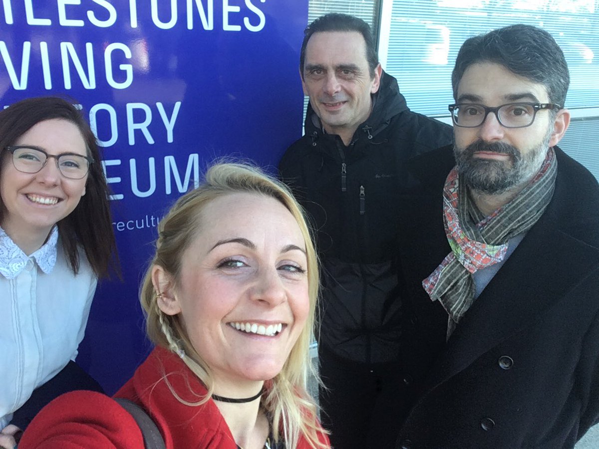 Some of our team @AldershotMuseum out for a jolly with our colleagues @HantsCulture