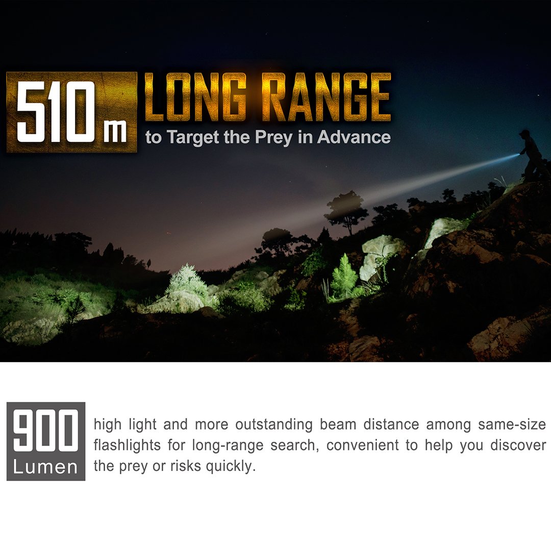 nextorchlight's tweet photo. #Nextorch Brand New Ultra-#LongShot #Hunting #Flashlight is listed!!
Max 510 meter beam distance & 900 lumen practical brightness.
For more details👇
https://t.co/dHejfZut5I
#hunt #light #tactical #lighting #gears #outdoor #wild #prey #huntingflashlight #shotgun #huntinglife https://t.co/nmvBM1wpoP