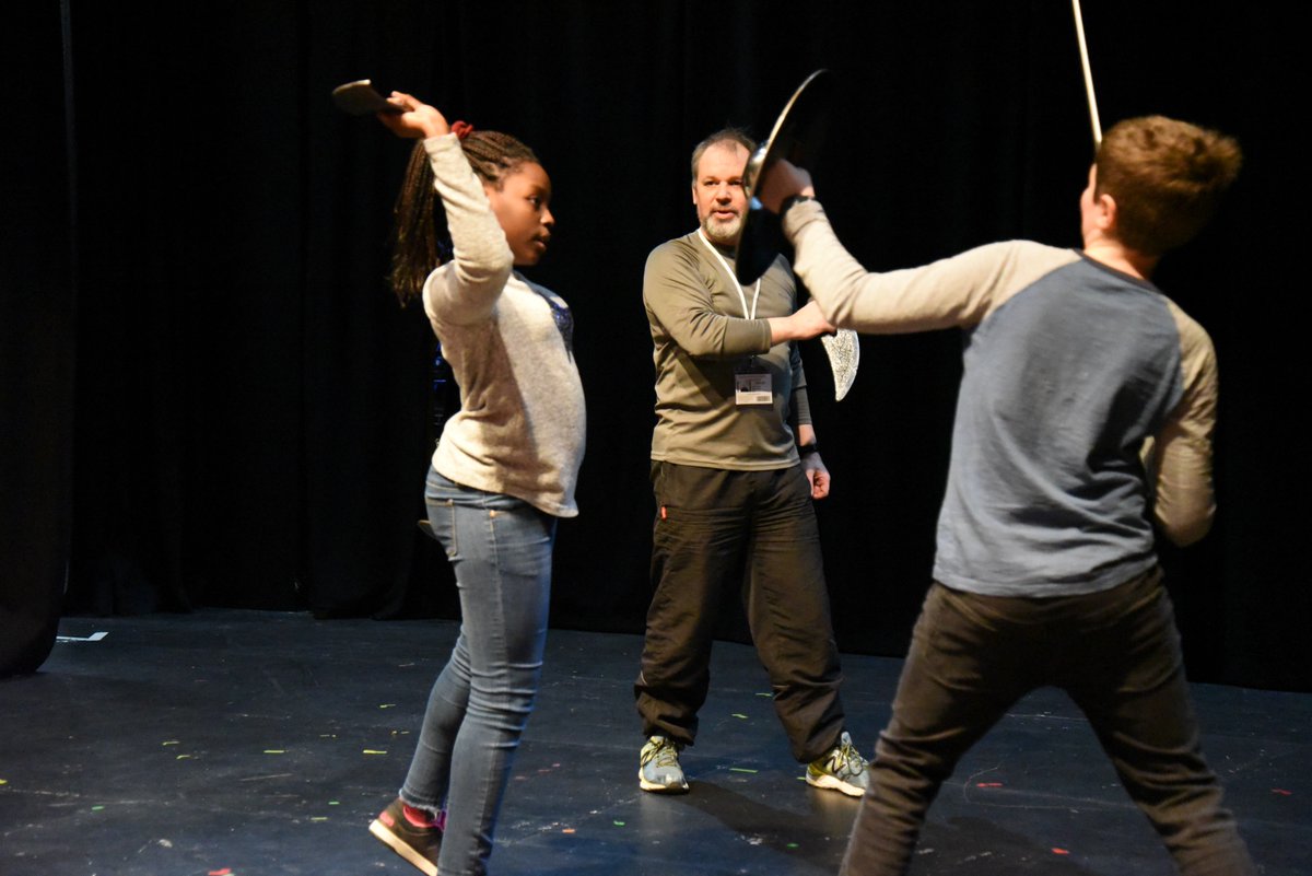 Ralph Aldis from <a href="/STAGEFIGHTECSPC/">STAGEFIGHT</a> returned to run a fight workshop with some of the cast from The Lion, The Witch and The Wardrobe. It is certainly gearing up to be another fantastic Prep production! 

FREE tickets (12 &amp; 14 Feb): bit.ly/PrepLWW 

#BromsDrama #BromsLWW