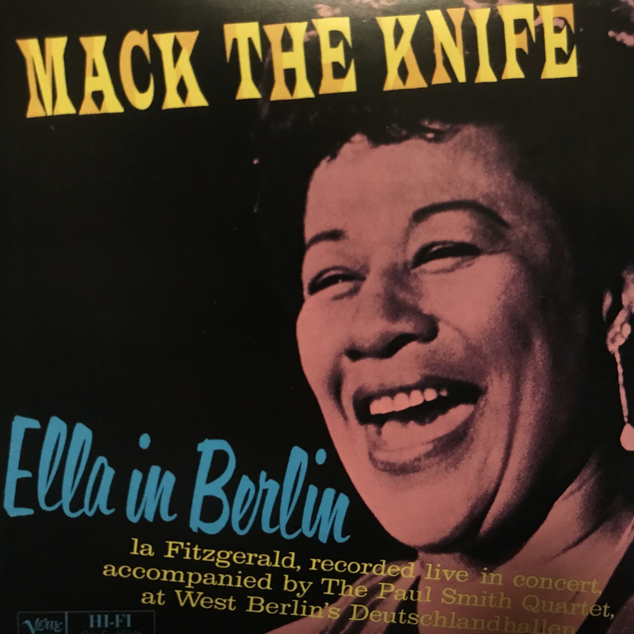 The Famous Recording 今宵bgmのヴォーカル アルバムはこの作品で Crossfm Thefamousrecording 洋楽 名盤 Jazz Verve Ellafitzgerald Macktheknife Ellainberlin エラフィッツジェラルド マックザナイフ エラインベルリン Firstlady