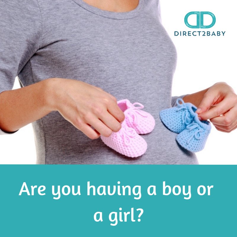 Direct2B's tweet image. Have you found out your baby&apos;s gender?? Are you expecting a boy or a girl or both??

#Pregnancy #Pregnant #BabyGender #GenderReveal #BabyBoy #BabyGirl #BabyShower #PregnancyScan