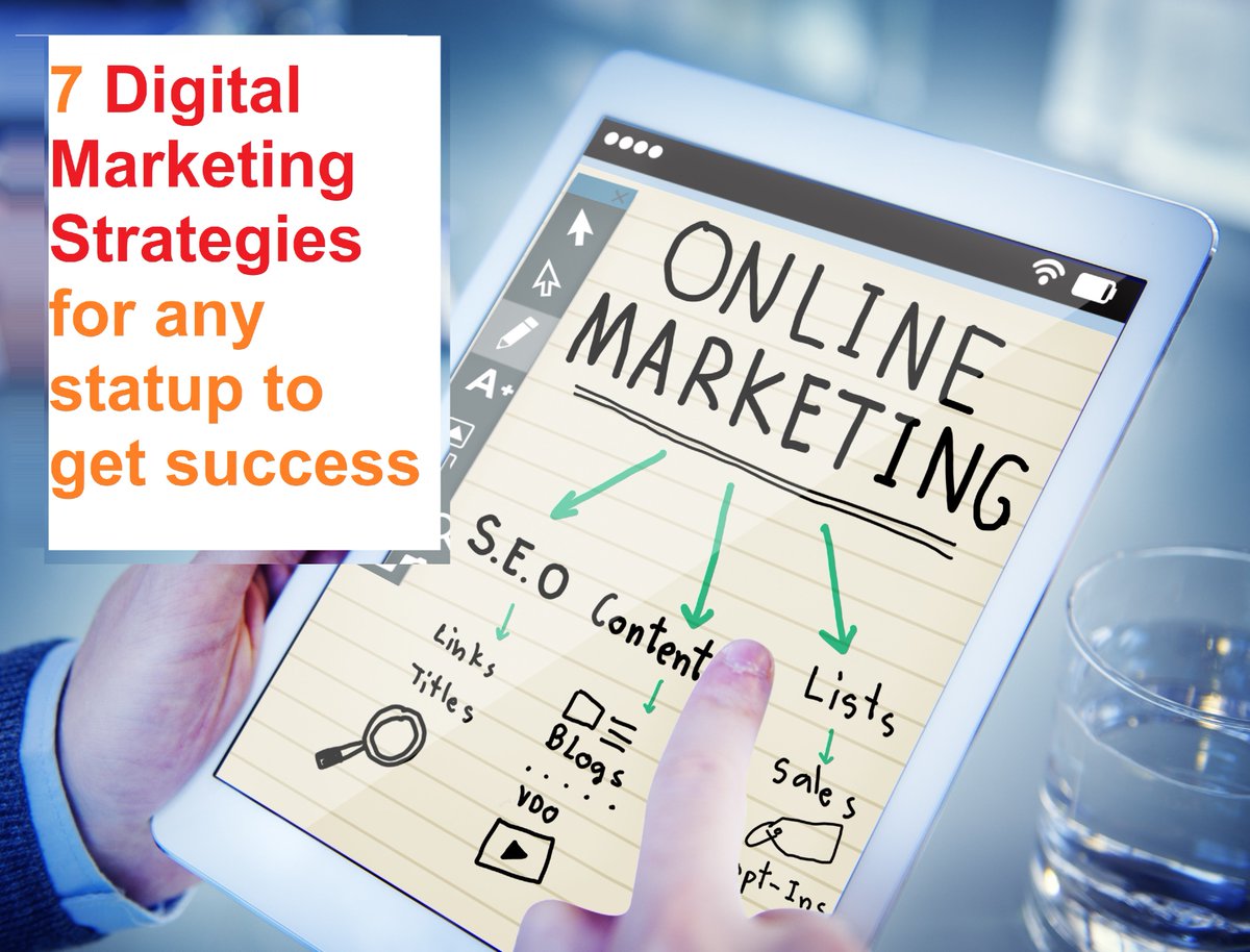 DigitalPatwal's tweet photo. Many Startup business guys would be in a dilemma about what digital marketing strategies they should adopt to promote their business. 
So here is the solution given as a blog about 7 powerful digital marketing strategies. #digitalmarketing #digitalindia
https://t.co/TBCHNfrqEU https://t.co/RFdor6aUAY
