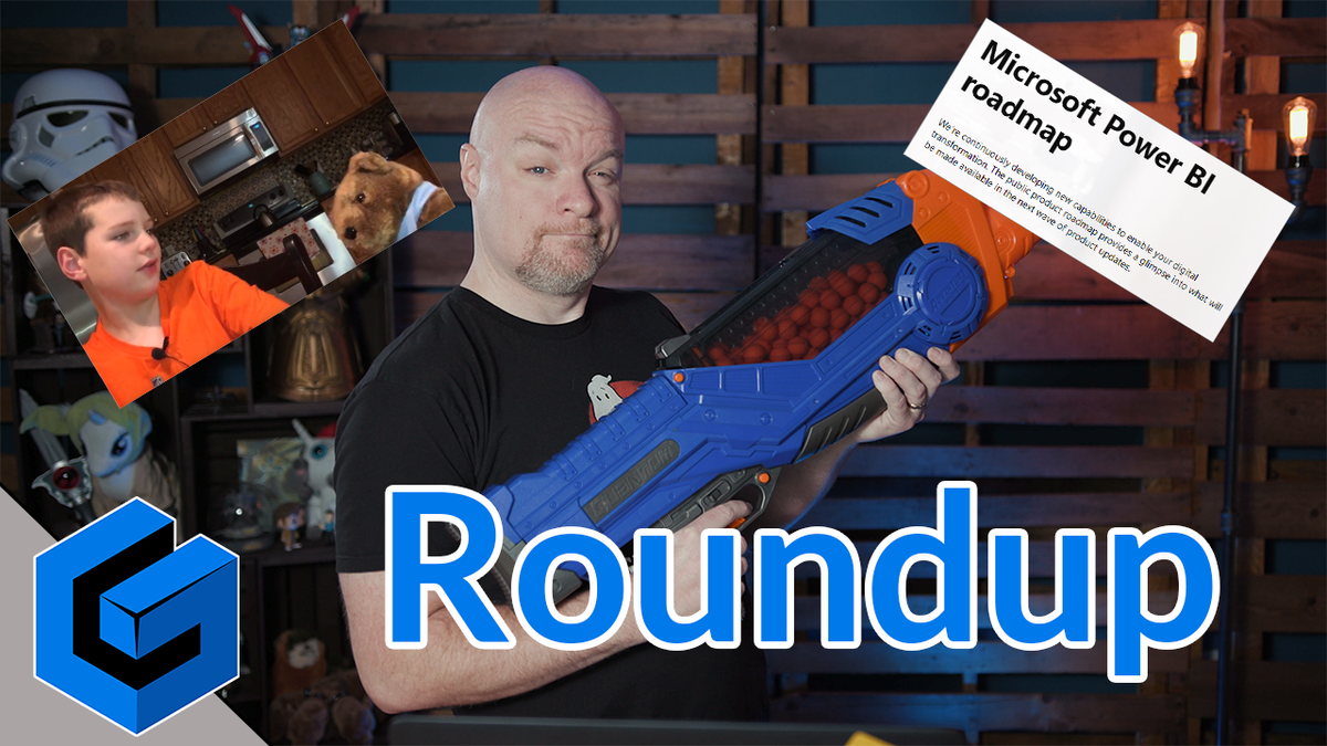 GuyInACube's tweet photo. Another week, another roundup. Power BI Roadmap, DAX Games, Gateway management and more... (January 28, 2019) 📰🔥 // @PhilSeamark @CurbalEN @cwebb_bi 
https://t.co/hS8kQhtx65 https://t.co/MLUn7qN5Nb