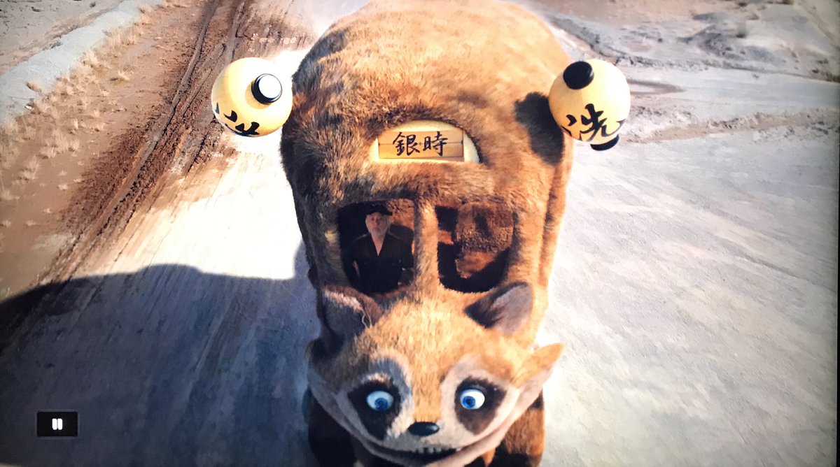 そして銀魂2も立て続けに拝見致しました🤭 アライグマだからオッケー☝️