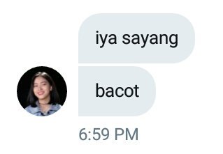 akunlinglung's tweet photo. Abis disayang langsung dikatain bacot. Maksudnya apa ya sis? @meonchild https://t.co/dFvKtTkfl0