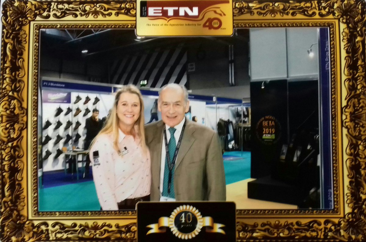 ETN_Magazine's tweet photo. #HereWeGoAgain #Day2 of @BETA_Int at the NEC.. pop by &amp;take a #selfie on the ETN'S 40th birthday #selfiepod to go in our album stand Q1.1 Alastair Stewart did!( @alstewitn ) #Happy40thBirthdayETN #trademagazine #mediapartner #BETAInt19 #tradeshow #equestrian #countryclothing #pet https://t.co/BS1T6v8jlA