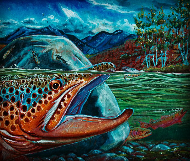 AnimeSuperFLY's tweet photo. Beautiful salmon painting
#pikylures #troutfishing #trout #fishing #Instagramfishing #fishingtime #ladyangler #derekdeyoung https://t.co/YoD75jtMaA