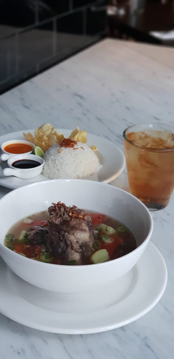 Begin your week with a hearty menu!
SOUP IGA at only IDR 75K ++
*incl  steamed rice &amp; a glass of iced tea

The IMMIGRANT Dining Room
021-29924125 / 081585601100
