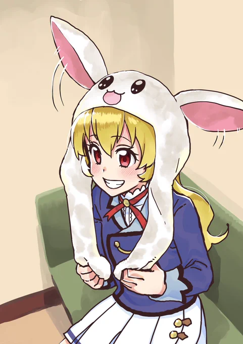 流行りのぴょこぴょこ帽子を買ってもらったいちごちゃん
#aikatsu
#アイカツ 