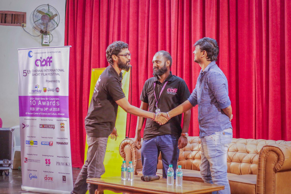 cisff_official's tweet photo. #Uriyadi Director #VijayKumar at #CISFF2018 #Throwback
Don't miss international short film Festivel 2019
For more details https://t.co/nSVSzsge2A #CISFF2019 #CISFF https://t.co/tENenmdvDl