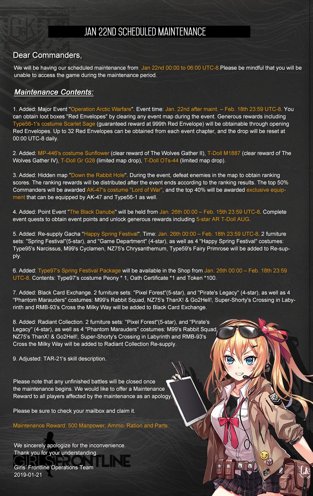 Girls' Frontline-EN Official on Twitter: