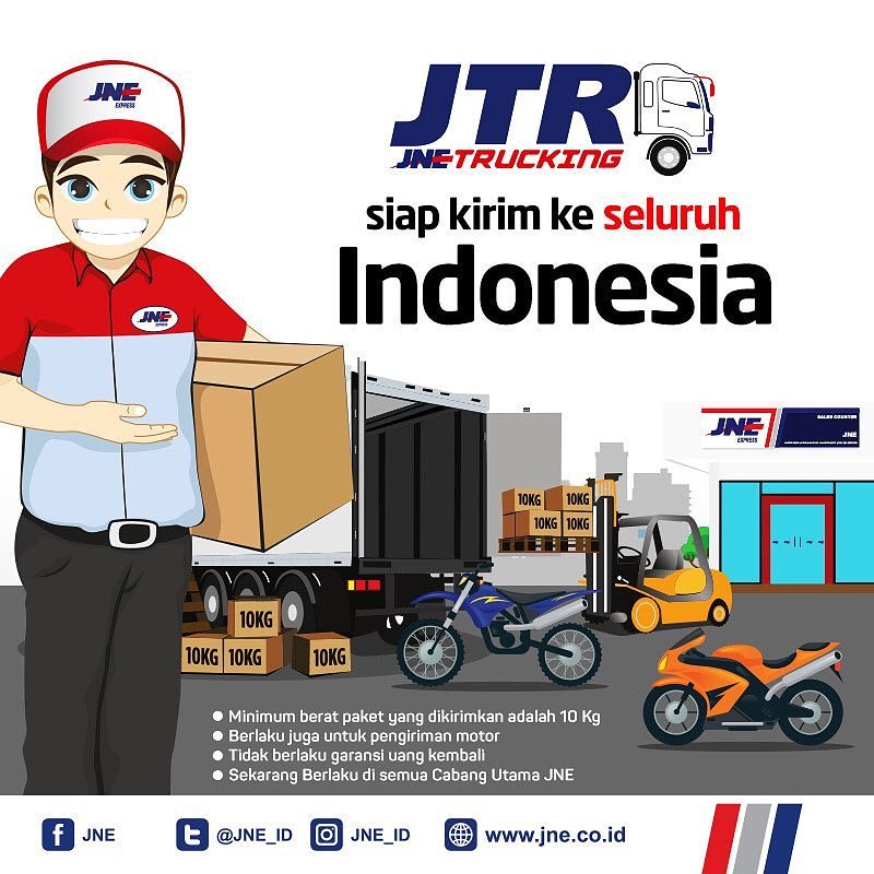Jne Bdo Twitterren Untuk Pelanggan Setia Jne Layanan Jtr Jne Trucking Kini Sudah Menjangkau Hingga Ke Seluruh Indonesia Jtr Adalah Layanan Pengiriman Dalam Jumlah Besar Dengan Menggunakan Armada Truk Melalui Darat Dan Laut