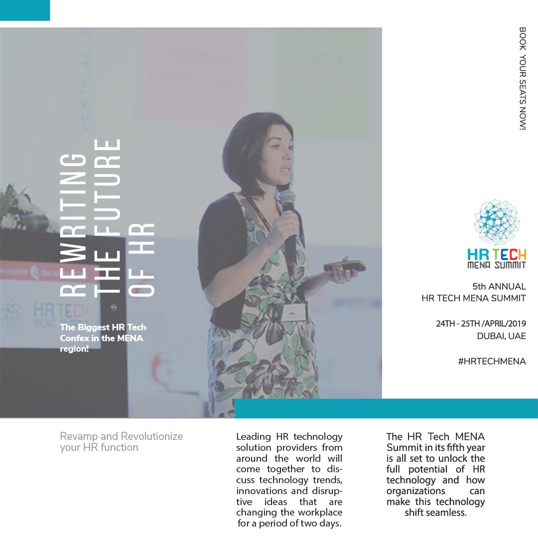 qnahrseries's tweet photo. Taking the event to the next level for 2019, the  #HRTechMENA Summit will bring more focused discussions for the upcoming edition that can benefit all functions in HR from both public and public sector organizations! 
Register now!
#HRTech #Technology #humanresources https://t.co/HggJQYt90M