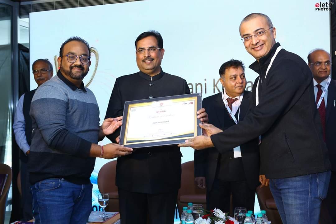 We're so happy to announce that our Co-founders: CEO <a href="/neeljin/">Neel Juriasingani</a> and CTO <a href="/ghost_s/">Sujoy Ghosh</a> have been awarded Certificate of Excellence for #AI driven User Lifecycle Management platform for mobile &amp; IOT, at #Digital Innovation and #Cybersecurity Summit 2019. Cheers!!