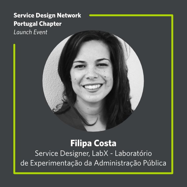 servicedesignpt's tweet photo. Começamos a semana a anunciar outra oradora para o pequeno-almoço @SDNetwork, lançamento do Portugal Chapter: a @Filipa_LC , designer de serviços no @LabX_govpt. Não percam! https://t.co/4yOE3k2rE0