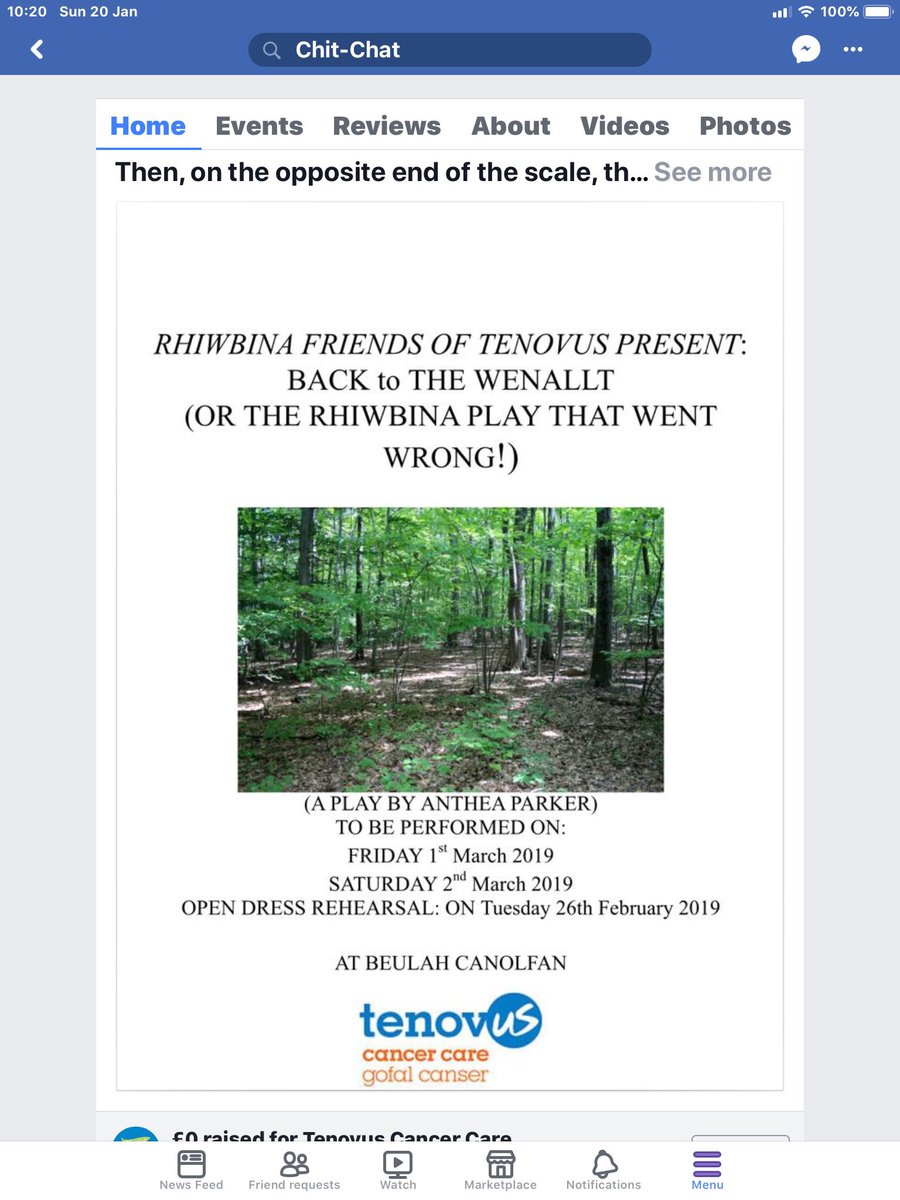 treecontrol8's tweet image. Roll up...! Anyone want to reserve tickets?(Give me a shout.😉🌳)

£6.00 for the fiasco ( I mean dress rehearsal) on Tues. 26th Feb.

£12.00 for March 1st/2nd ( incl. matinee on Sat.)

#inthenameofcharity 
#BackToTheWenallt