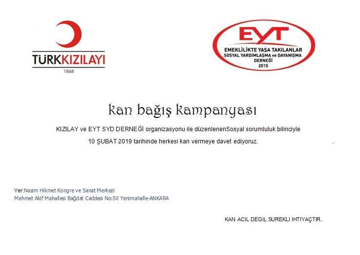 gonulborann's tweet photo. #EmeklilikteYaşaTakılanlar
Türkiyenin mozağini yansitan en kalabalık topluluğuz
Bizler sorumluluk almayı görev bilen, en olgun, en bilinçli topluluğuz
Hak arayışımızın yanında, Sosyal sorumluluk bilinciyle Çerkezköy ve Ankara toplantılarimizda KIZILAYA Kan bağısinda bulunacağız. https://t.co/vVcUpMvjSO