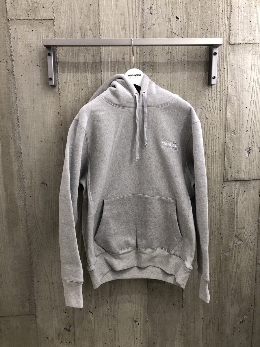 MT_HARAJUKU's tweet image. ＜Know Wave＞ 
STACK LOGO HOOD 18,000円(+tax)
#monkeytime
#knowwave
Know Wave:
現在ではニューヨーク、ロウアー・イーストサイドのスタジオを拠点に様々なアンダーグラウンドカルチャーの情報を発信しているインターネットラジオ番組。
