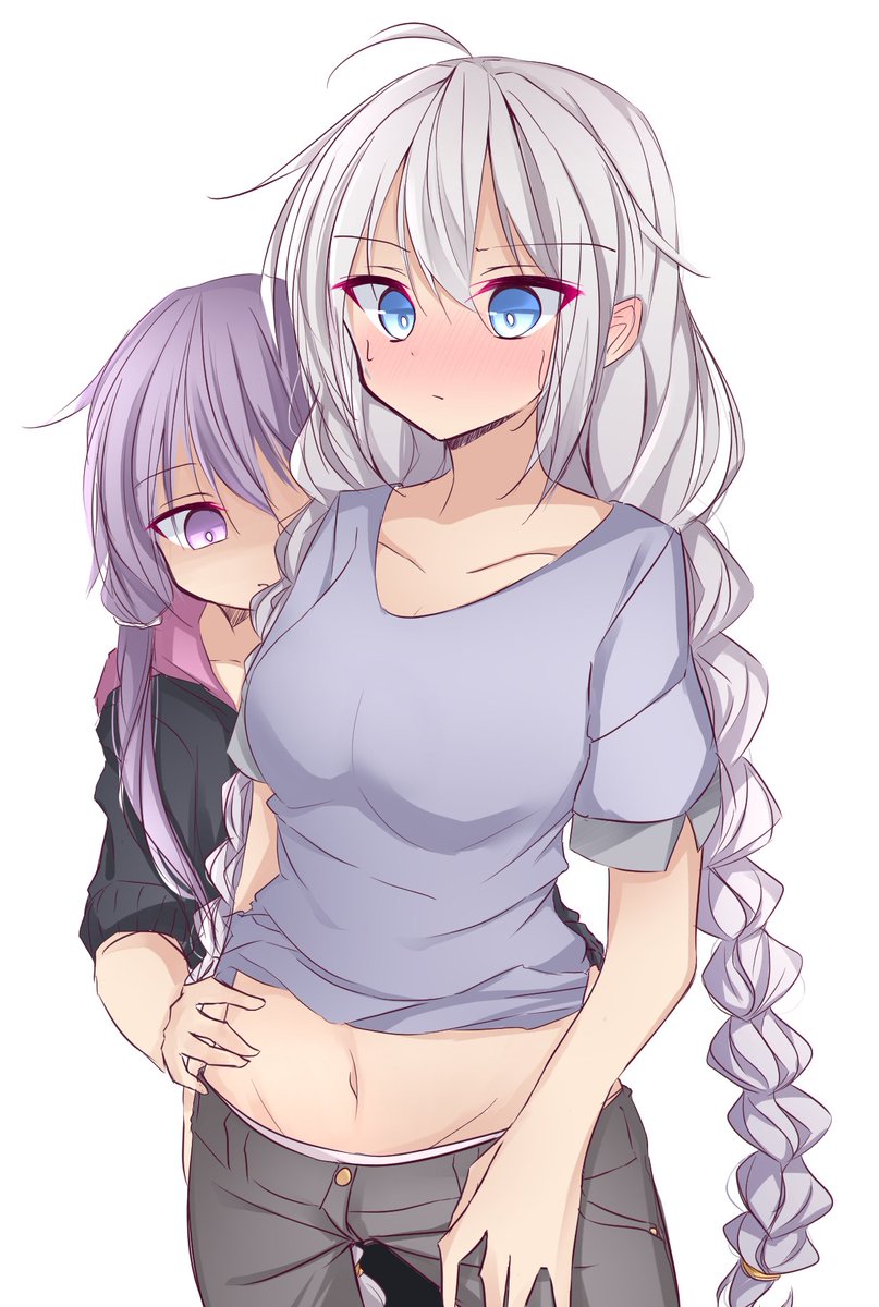 紲星あかり ,結月ゆかり 「ゆづきず 」|キノ@ペンタブ練習中のイラスト
