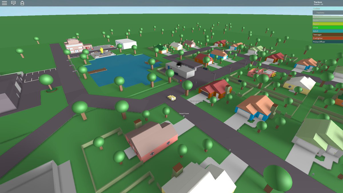 Roblox Town Layout
