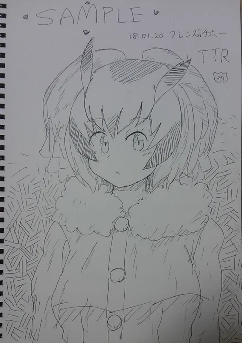 そしてととりさん(@TTR_OTI)と白羽まる゜さん(@shirohane_maru)にもスケブを頂きました!
更にちょいさん(@08tyoi)、サークル「海ほたる」宛にかめちきさん(@Xeroonin)から色紙を頂きました!!!
本当にありがとうございます!
皆さんのおかげで素敵な1日になりました!これからもよろしくお願いします🙏 