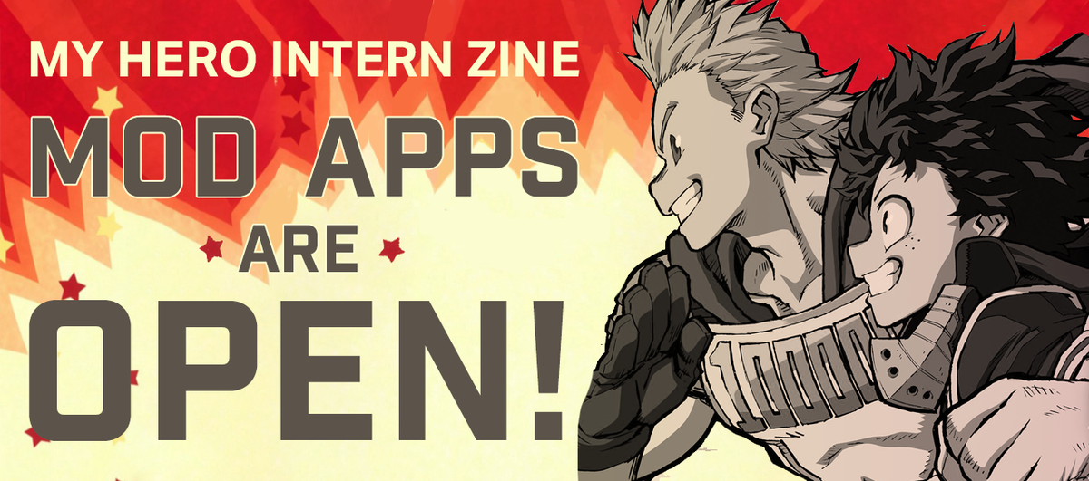 My Hero Intern Zine @ L.O SALES NOW OPEN! tweet media