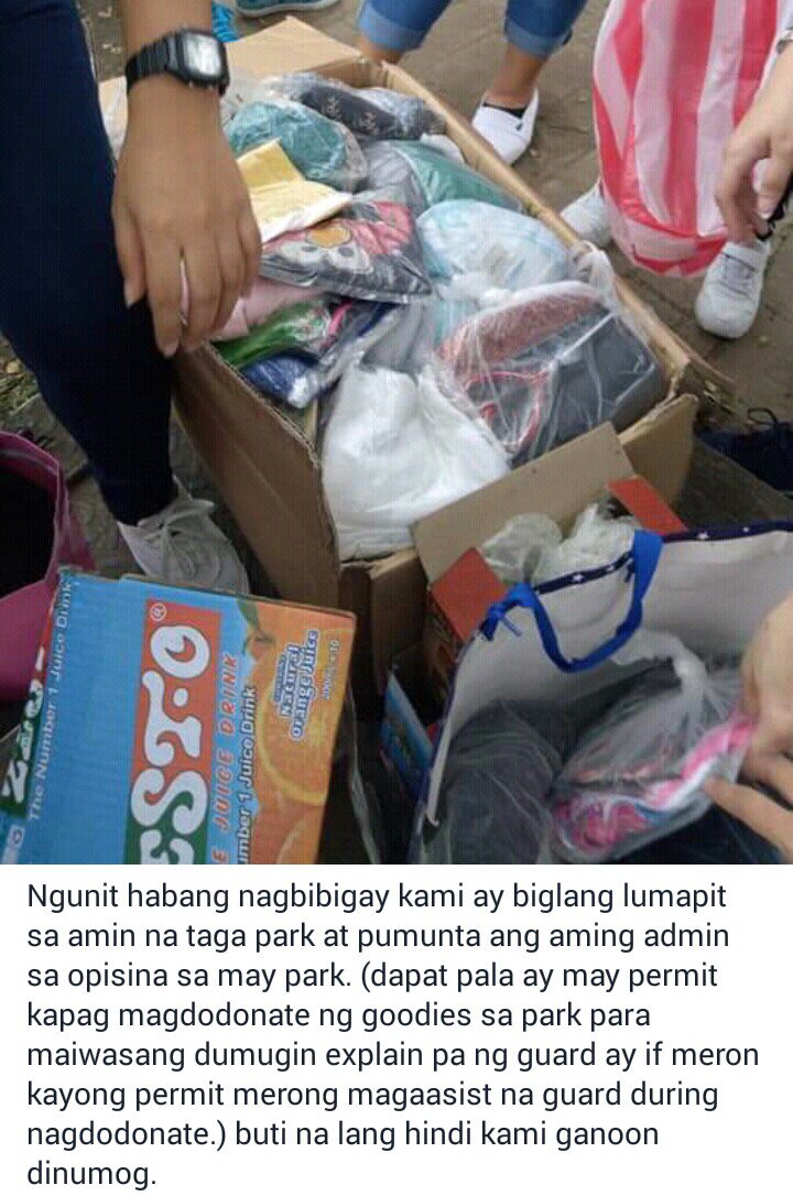 luckyLKkim's tweet photo. Our group of PHIXOL UNIVERSE last Dec.2018 fanproject  celebrating the glory of Christmas and helping street childrens near Rizal Park. Even though gifts is not new or used our intention is to share💕
#TheKoreAnneBirthdayGiveaway
#DreamMachinePH 
@annecurtissmith @DreamMachinePH https://t.co/BT5mKL7G11
