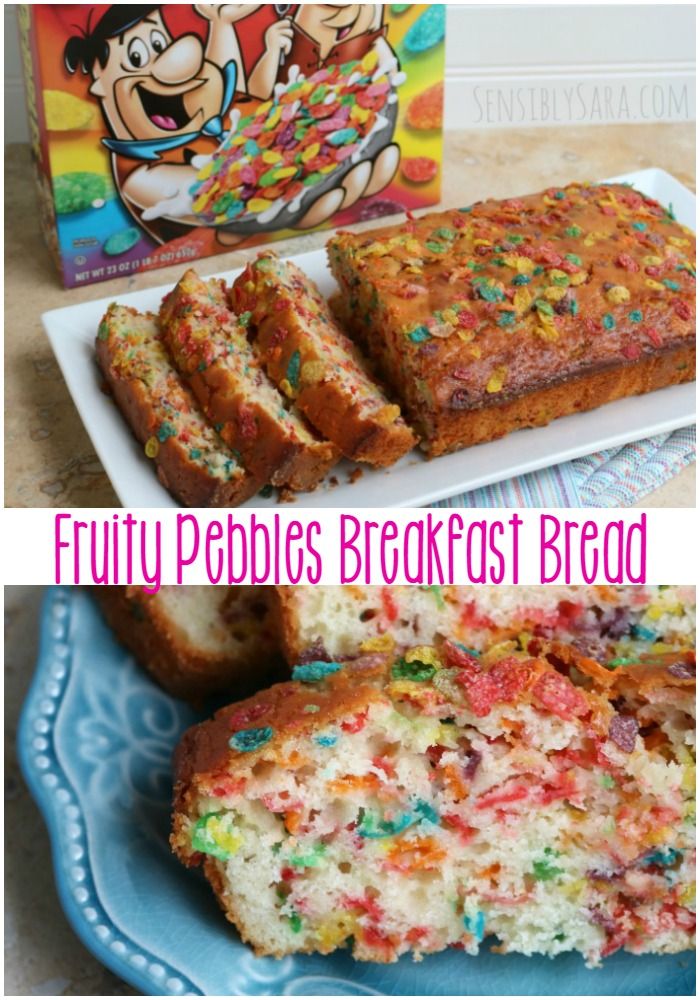 SensiblySara's tweet photo. Fruity Pebbles Breakfast Bread #Recipe [AD] #RealDelicious #CerealAnytime https://t.co/JQ4rNEpksX via @SensiblySara https://t.co/ToDtB5A0ut