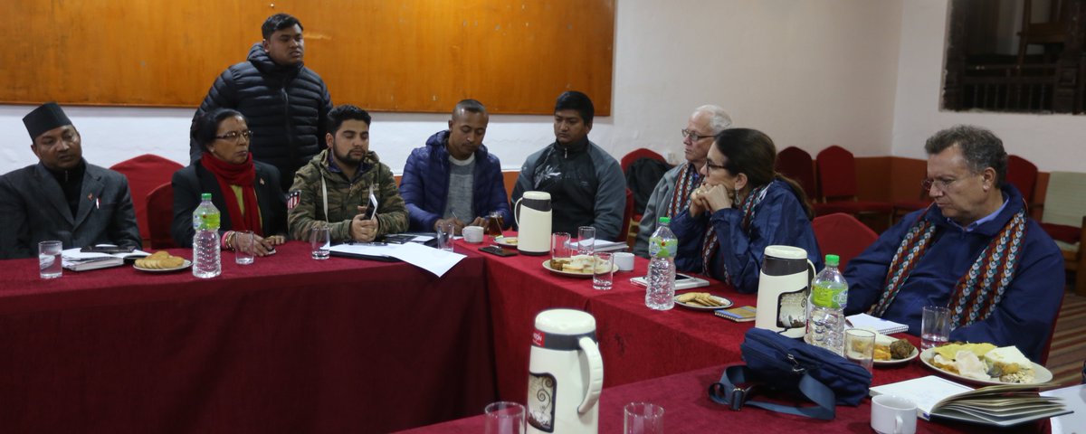 DCA_Nepal's tweet photo. Thank You @AKaminara ECHO director for providing opportunity to explain about the private sector engagement in Urban DRR – and know how #ECHO funded #PRAGATIProject worked with the private sector and municipality for strengthening the understanding of duo. https://t.co/7CaC2N6Vi5 https://t.co/9lDd0NUFfI