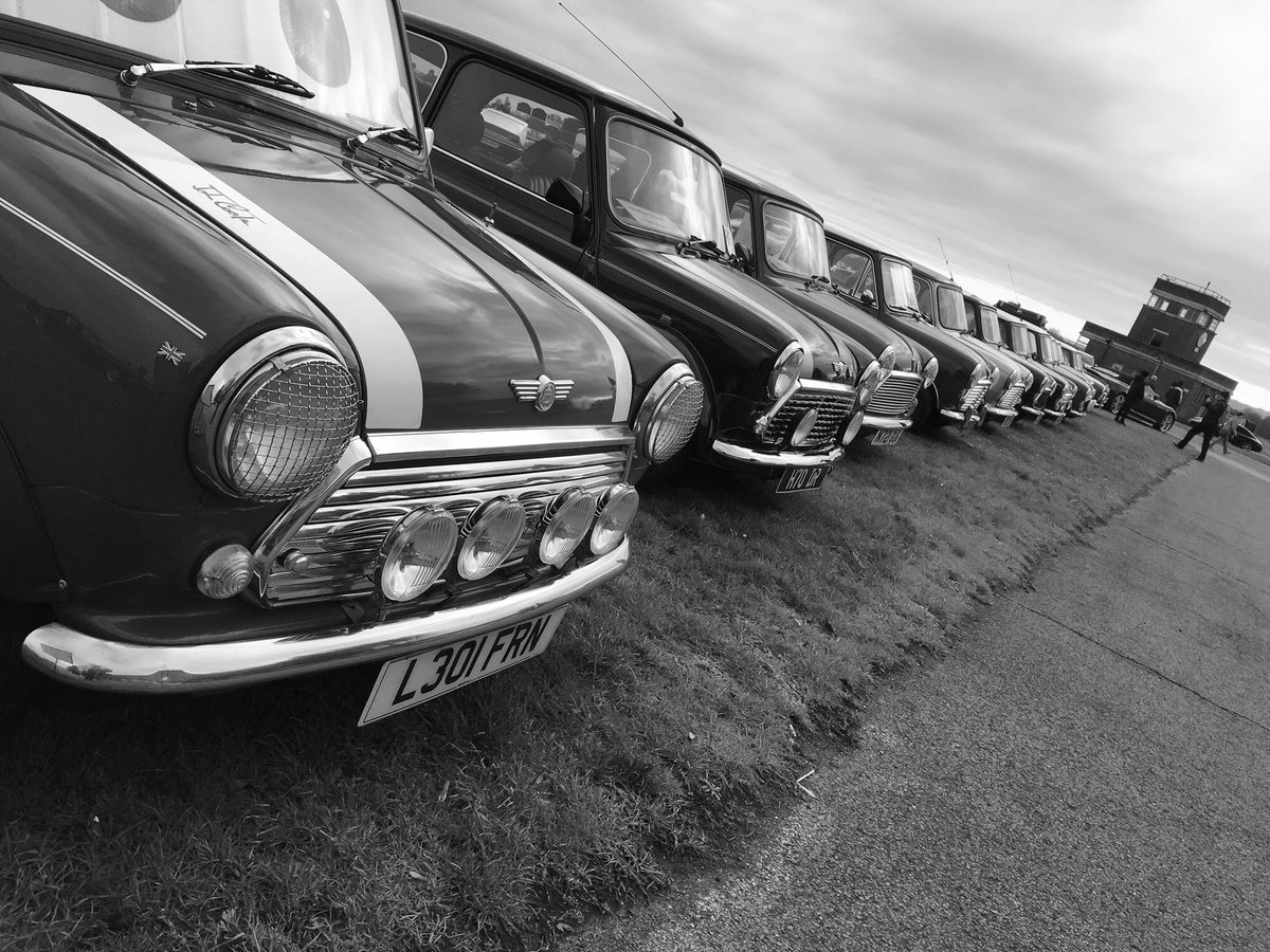 All lined up ready for #MiniMonday and looking cool on   #MonochromeMonday!