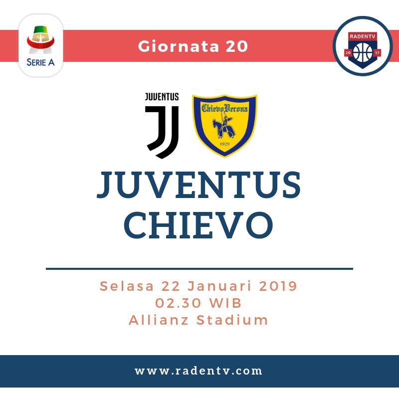 π Liga Italia
π Juventus vs Chievo Verona
π Selasa 22.1.19
β² 02.45 WIB
π Gratis
π± https://bit.ly/2W5z6JjΒ
#JuveChievo