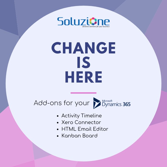 soluzioneit's tweet image. Get the Add-one that makes your CRM super productive. visit - solzit.com
#MSDyn365_Addons #CRM_Addons