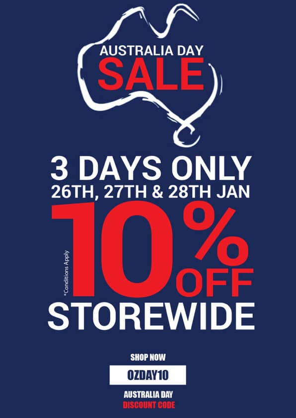 chbwcomau's tweet photo. #CelebrateAUSTRALIADAY 🇦🇺
10% off Storewide. 3 days only
26th, 27th &amp; 28th January 2019
*Excludes GHD &amp; Parlux
https://t.co/jSZ6mxwuyX https://t.co/HeYjxOlKaf