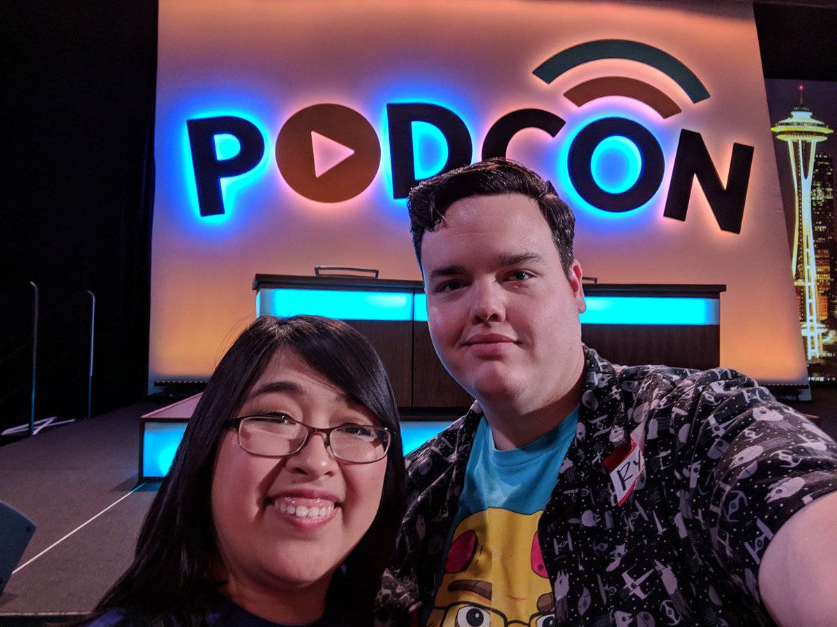 PhilHoller's tweet photo. What a blast #PodCon2 / #PodCon / #podcon2019 was! It was so great to hear live podcasts, learn tips and tricks of the trade and met SO MANY AWESOME PEOPLE! That you all for the amazing time! https://t.co/TyrlODVU4K