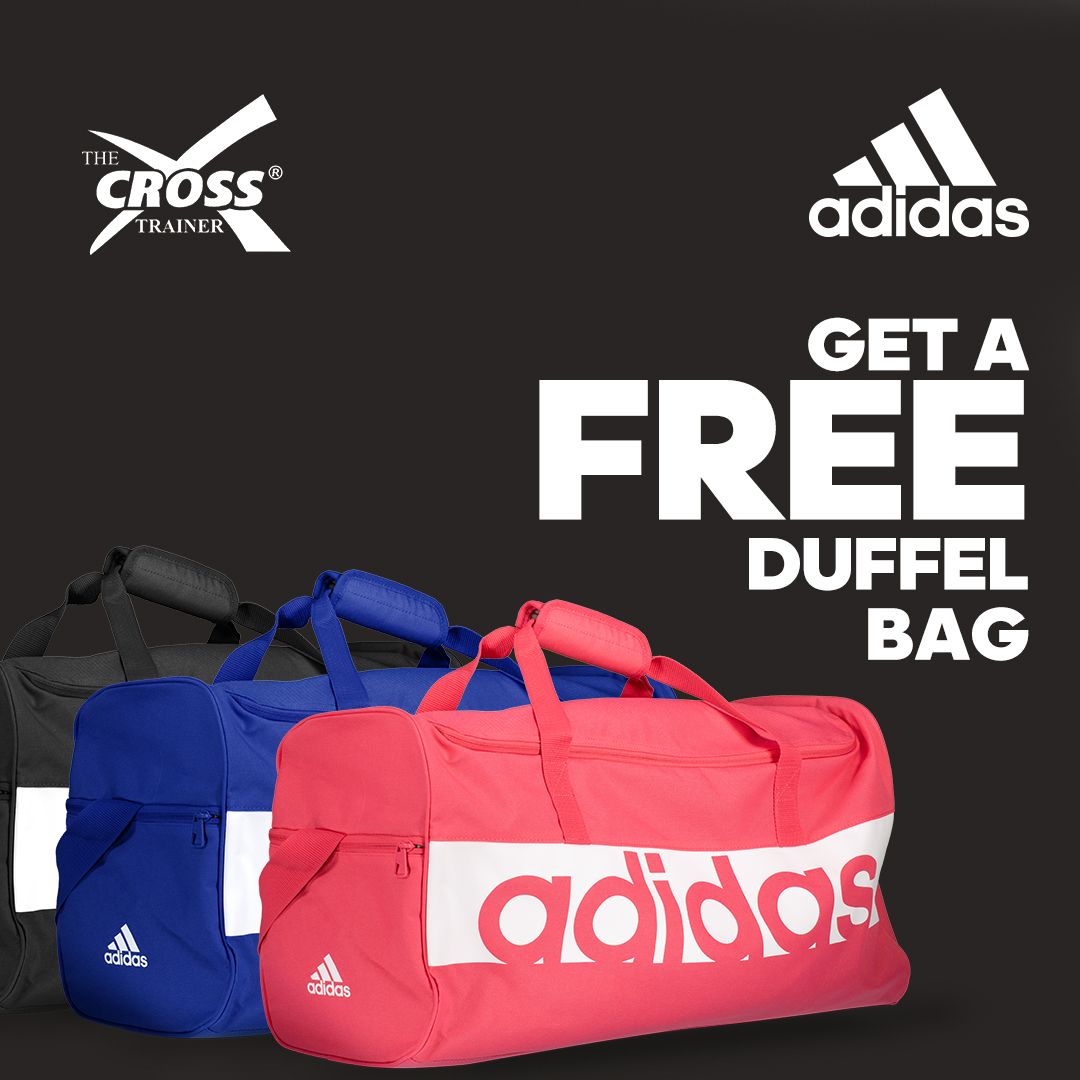 StudioKirmack's tweet photo. adidas The Cross Trainer Bag Promotion https://t.co/HJD6qeESEc