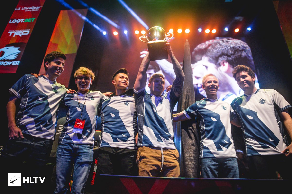 HLTVorg's tweet image. .@TeamLiquid with the #IBPMasters 2019 trophy!