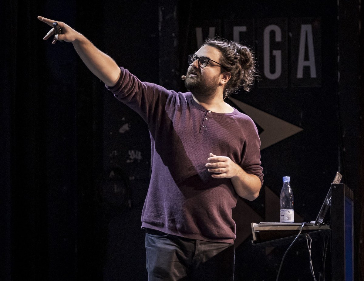 coldfrontconf's tweet photo. Another great talk from #ColdFront18!! Watch @MylesBorins speak on Top-Level Awaiting for Godot πβοΈ https://t.co/s6n4PM8Wd0 https://t.co/qy8vmDYHVu