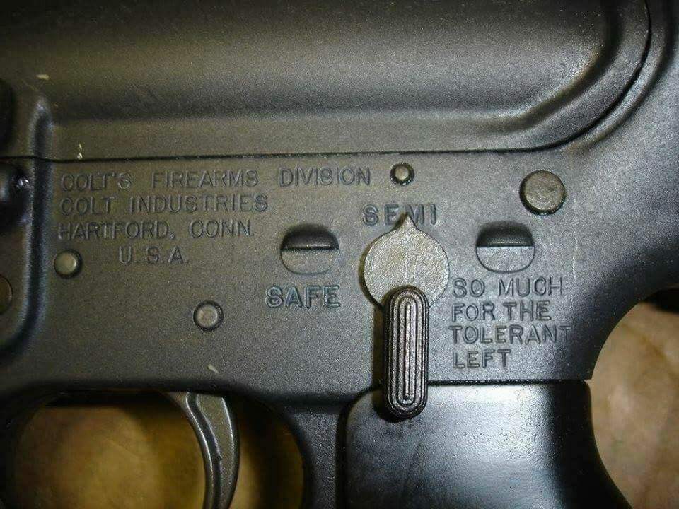 It's not LARPING if the safety is OFF