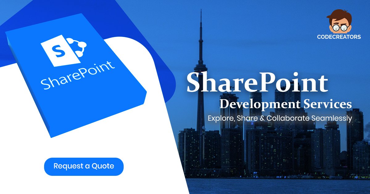 CodeCreators_'s tweet image. Expedite your business collaboration with our custom SharePoint solutions. Talk to our experts now!
codecreators.ca/sharepoint-dev…
#SharePointDevelopmentServices #SharePointMigration #SharePointBranding #SharePointOnline #SharePointWorkflows #SharePointConsultancy #CodeCreators