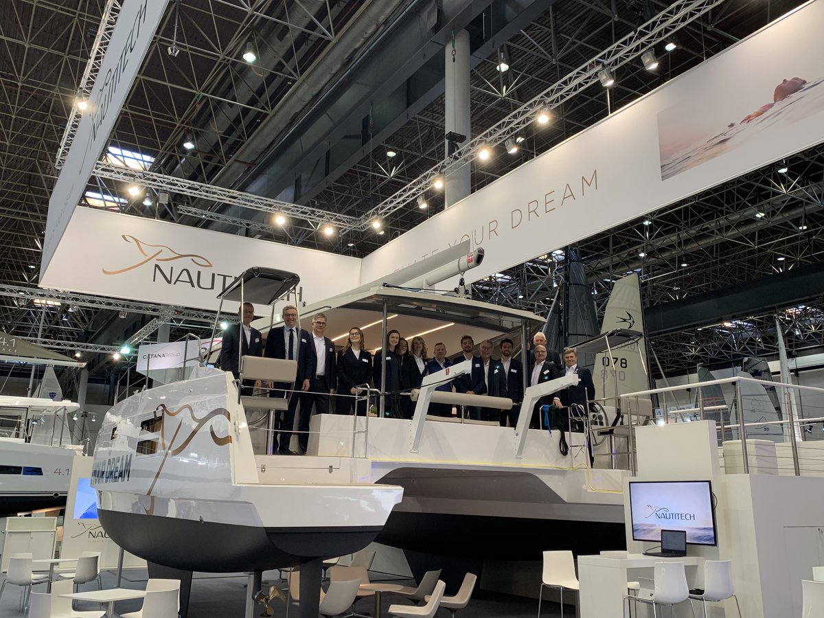 NautitechCat's tweet image. Our team is happy to welcome you on our #40open, come join us on our booth 15C41 at @nonstopboot ! 
#ElevateYourDream #Nautitech #Catamarans #BootDusseldorf #Boatshow #Boat